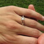 Courtney's engagement ring